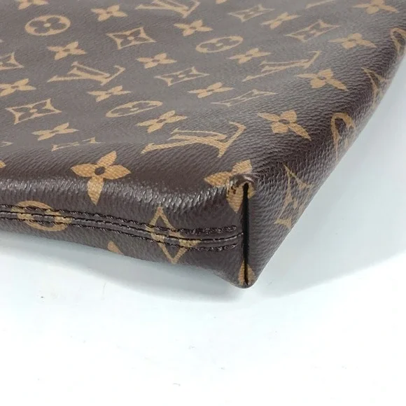 LOUIS VUITTON Brown Monogram Canvas Shoulder Bag - Picture 5 of 16